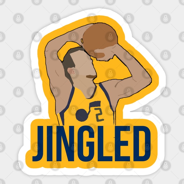 Joe Ingles - Jingled Sticker by xavierjfong